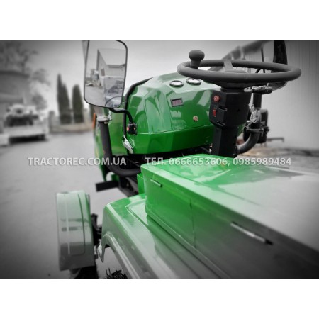 Мототрактор ЗУБР Т-25 GREEN, 23 к.с, із двокорпусним плугом нового типу та грунтофреза 140 см. Знижка! Подарунок! Безкоштовна доставка!